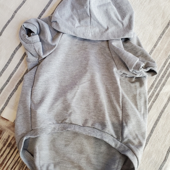 "Bend Dog" gray hoodie. Size XL - Picture 3 of 4